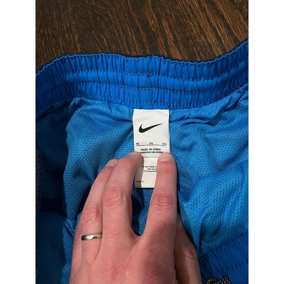 NWT Nike Swim Men's JDI Swoosh 9" Midnight Navy Volley Shorts Size XL $58 - Picture 7 of 10
